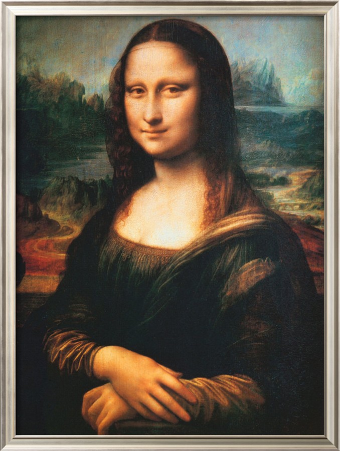 Mona Lisa, c.1507 - Leonardo Da Vinci Painting